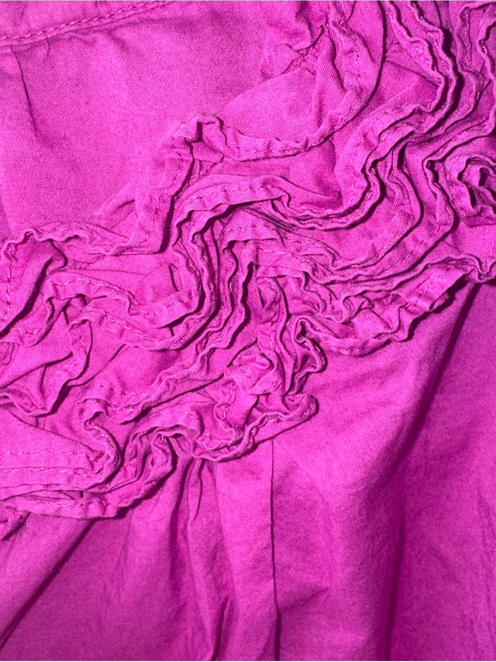 Loft sleeveless blouse-Cotton-Purple-size XXL - Picture 3 of 5
